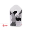 Newborn Swaddle Wrap Baby Blanket - gray fish scales