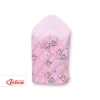 Newborn Swaddle Wrap Baby Blanket - Owls pink-mint/pink