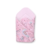 Newborn Swaddle Wrap Baby Blanket - unicorn pink/pink
