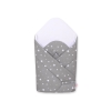 Newborn Wrap Newborn Swaddle Blanket with stiffening - mini stars white