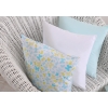 Pillow case - blue butterflies