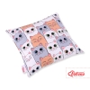 Pillow case - gray-pink cats