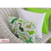 Pillow case - green dinosaurs