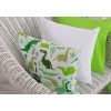 Pillow case - green dinosaurs