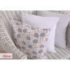 Pillow case - hedgehogs Gray