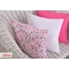 Pillow case - pink butterflies