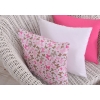 Pillow case - pink butterflies