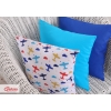 Pillow case - planes navy blue