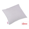Pillow case - white polka dots on Gray