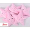 Pillow LITTLE STAR with rattle- pink