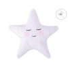 Pillow LITTLE STAR with rattle- white