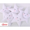 Pillow LITTLE STAR with rattle- white