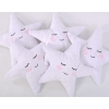 Pillow LITTLE STAR with rattle- white