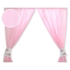 Pink Curtains for baby room- Donkey Luca pink