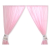 Pink Curtains for baby room- Donkey Luca pink