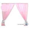 Pink Curtains for baby room- Donkey Luca pink