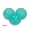Plastic balls for the dry pool 50pcs - aqua transparent
