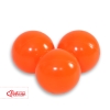Plastic balls for the dry pool 50pcs - neon orange