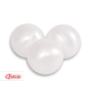 Plastic balls for the dry pool 50pcs - pearl white