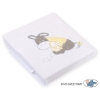 Polar fleece blanket for Baby- Donkey Luca cream