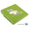 Polar fleece blanket for Baby- Donkey Luca green