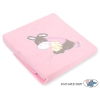 Polar fleece blanket for Baby- Donkey Luca pink
