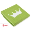 Polar fleece blanket for Baby- Little Prince/Princess green