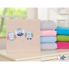 Polar fleece blanket for Baby - Owls - beige
