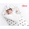 Pram sleeping bag- Black stars