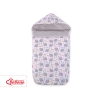 Pram sleeping bag - hedgehogs Gray