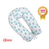 Pregnancy pillow - hedgehogs mint