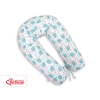 Pregnancy pillow - hedgehogs mint