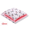 Set: Double-sided blanket minky + pillow- little doggies