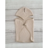 Set for Hobby Horse A3: Fleece blanket + earmuffs - beige