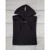 Set for Hobby Horse A3: Fleece blanket + earmuffs - black