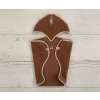 Set for Hobby Horse A3: Fleece blanket + earmuffs - brown