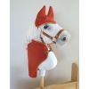 Set for Hobby Horse A3: Fleece blanket + earmuffs - ginger