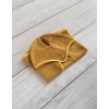 Set for Hobby Horse A3: Fleece blanket + earmuffs - honey yellow