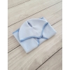 Set for Hobby Horse A3: Fleece blanket + earmuffs - light blue
