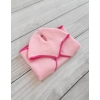 Set for Hobby Horse A3: Fleece blanket + earmuffs - light pink