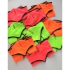 Set for Hobby Horse A3: Fleece blanket + earmuffs - neon green