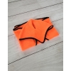 Set for Hobby Horse A3: Fleece blanket + earmuffs - neon orange
