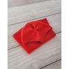 Set for Hobby Horse A3: Fleece blanket + earmuffs - red