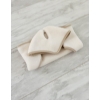 Set for Hobby Horse A4: Fleece blanket + earmuffs - cream