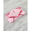 Set for Hobby Horse A4: Fleece blanket + earmuffs - light pink