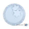 Set: Hanging canopy + Floor play mat + pillows - blue