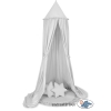 Set: Hanging canopy play mat pillows - grey