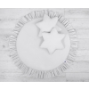 Set: Hanging canopy play mat pillows - grey