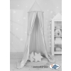Set: Hanging canopy play mat pillows - grey