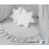 Set: Hanging canopy play mat pillows - grey